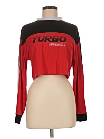 Feathers Long Sleeve Top (view 1)