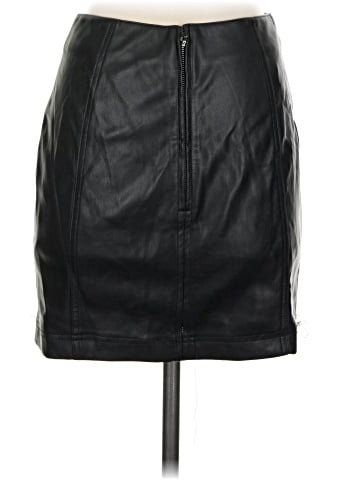 Free People Faux Leather Skirt (view 2)