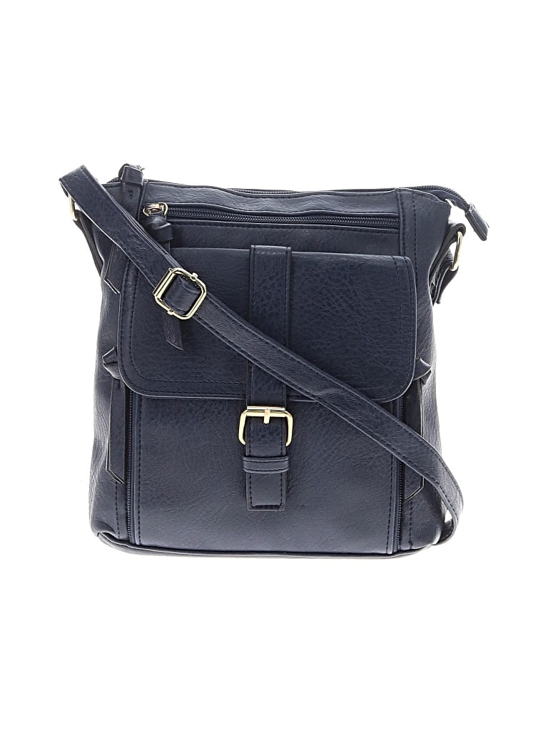 Pre-owned Bueno Crossbody Bag In Blue