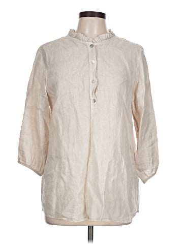 Bellambra 3/4 Sleeve Button-Down Shirt (view 1)