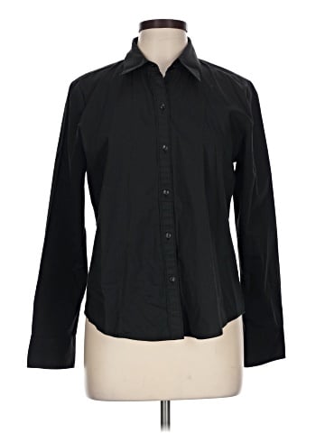 Liz Claiborne Long Sleeve Button-Down Shirt (view 1)