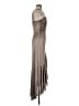 Deb 100% Polyester Metallic Brown Cocktail Dress Size M - photo 4