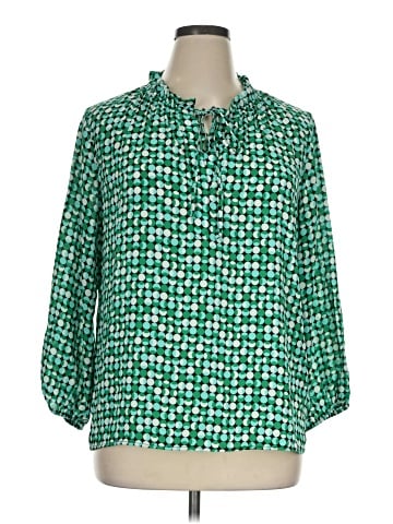 Counterparts 3/4 Sleeve Blouse (view 1)