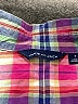Janie and Jack Plaid Pink Short Sleeve Button-Down Shirt Size 8 - photo 3