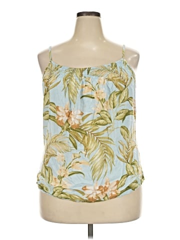 Hibiscus Collection Tube Top (view 1)