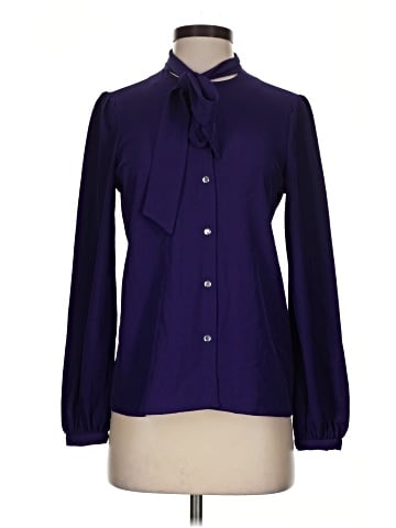 Calvin Klein Long Sleeve Blouse (view 1)