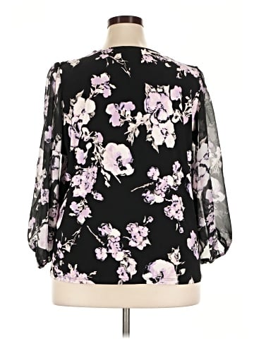 Kasper 3/4 Sleeve Blouse (view 2)