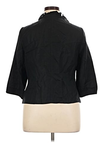 Lane Bryant 3/4 Sleeve Button-Down Shirt (view 2)