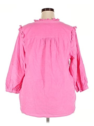 Crown & Ivy 3/4 Sleeve Blouse (view 2)