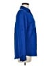 Express 100% Polyester Blue Long Sleeve Blouse Size M - photo 4