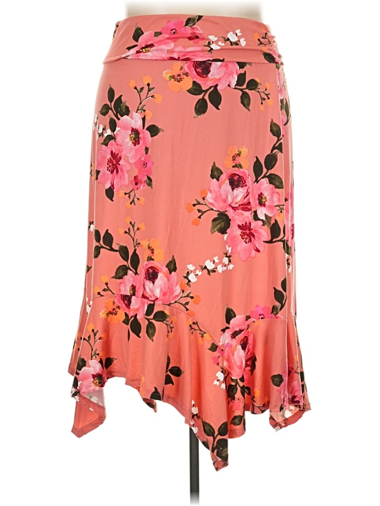 Pre-owned Your Style Casual Skirt In Orange