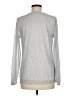 Alfani Silver Long Sleeve Blouse Size M - photo 2