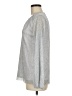 Alfani Silver Long Sleeve Blouse Size M - photo 5