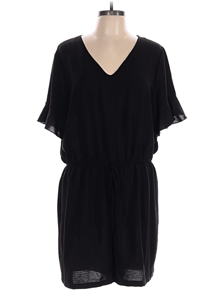 Pre-owned First Love Casual Dress In Black