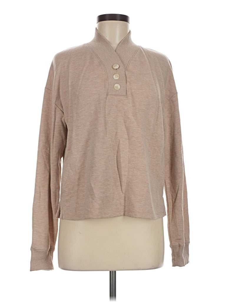Pre-owned Haven Well Within Cardigan Sweater In Tan