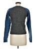 Delia's 100% Wool Color Block Gray Wool Pullover Sweater Size M - photo 2