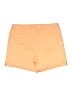 d.jeans Solid Orange Shorts Size 14 - photo 2