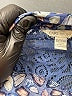 Cato 100% Rayon Floral Blue 3/4 Sleeve Button-Down Shirt Size 18/20W - photo 7