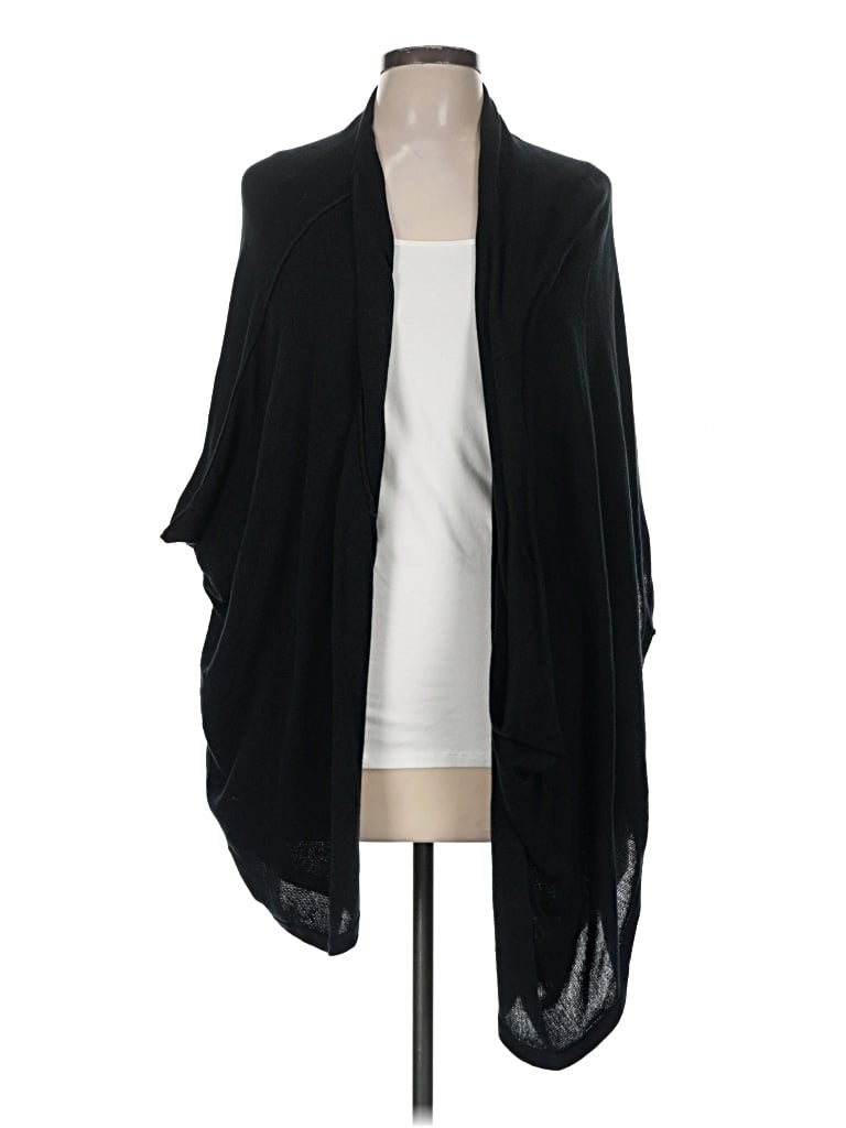 Pre-owned Dkny Cardigan Sweater In Black