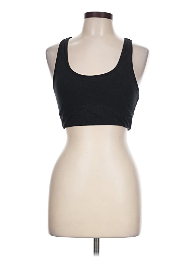 Pre-owned Lezat Sports Bra In Black