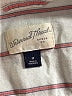 Universal Thread Stripes Ivory Short Sleeve Blouse Size M - photo 7