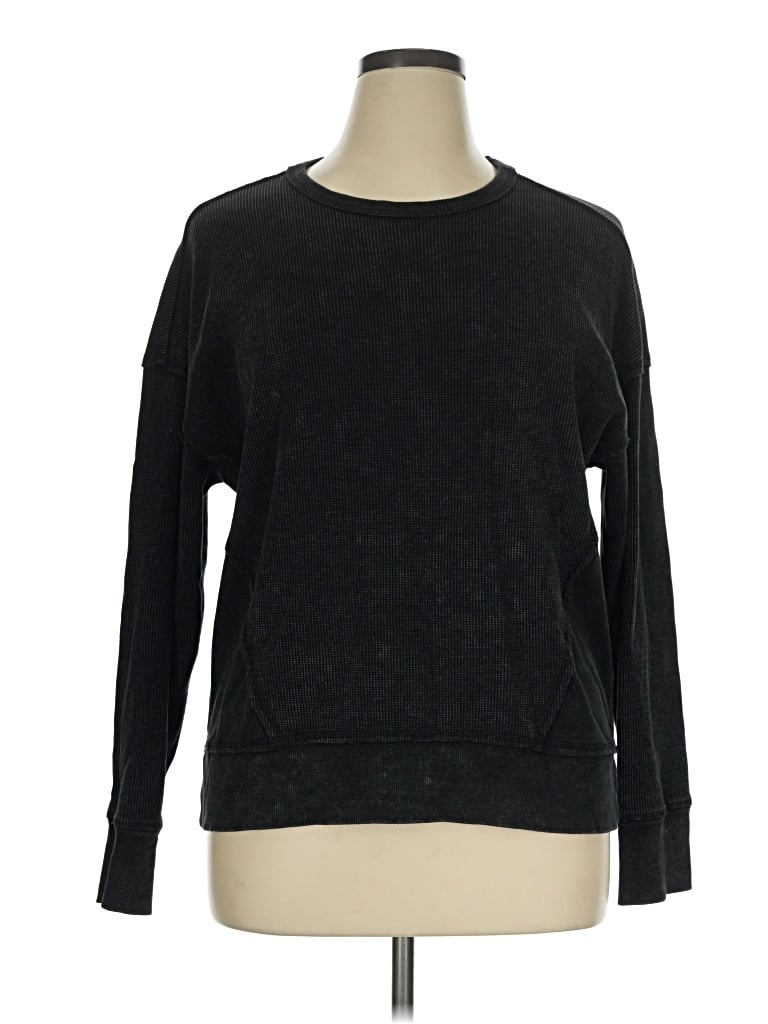 Pre-owned Seven7 Pullover Sweater In Black