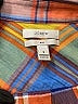 J.Crew Color Block Yellow Long Sleeve Button-Down Shirt Size 8 - photo 3