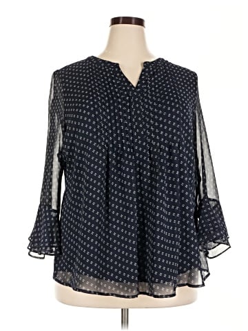 Charter Club 3/4 Sleeve Blouse (view 1)