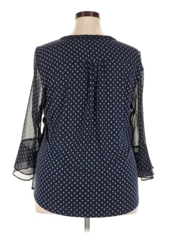 Charter Club 3/4 Sleeve Blouse (view 2)