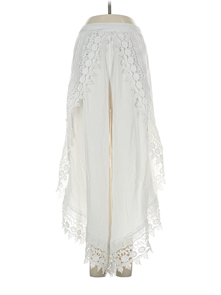 Pre-owned Solitaire Casual Pants In Ivory
