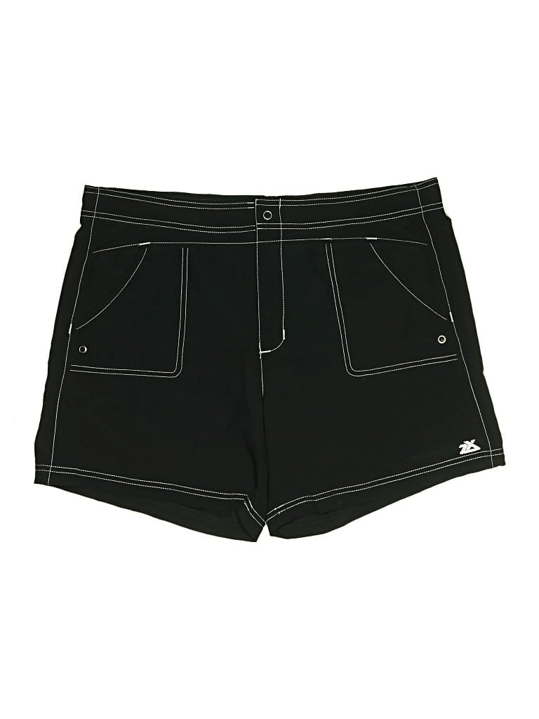 Pre-owned Zeroxposur Board Shorts In Black