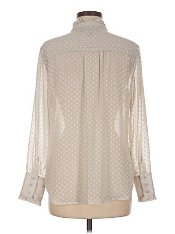 Banana Republic Factory Store Long Sleeve Blouse (view 2)