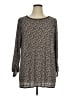 Max Studio Brown 3/4 Sleeve T-Shirt Size 1X - photo 1