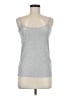 Boutique Essentials Silver Tank Top Size M - photo 1