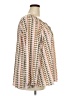 Belldini Houndstooth Green Tan 3/4 Sleeve Blouse Size 3X - photo 4