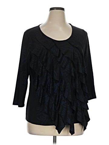 Notations 3/4 Sleeve Top (view 1)