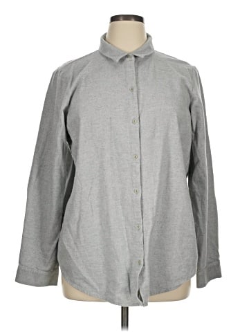Eileen Fisher Long Sleeve Polo (view 1)