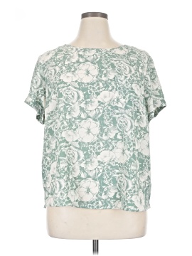 LC Lauren Conrad Short Sleeve Blouse (view 1)