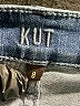Kut from the Kloth Solid Blue Jeans Size 8 - photo 7