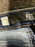 Kut from the Kloth Solid Blue Jeans Size 16 - photo 4