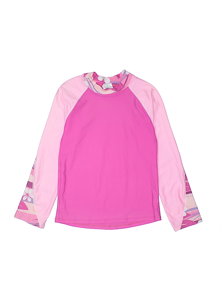 Tuga Solid Pink Rash Guard Size 11/12 - 76% off | thredUP