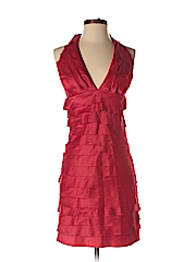 Betsey Johnson 100% Silk Solid Red Cocktail Dress Size 4 - 73% off ...