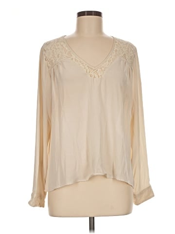 Zara Basic Long Sleeve Blouse (view 1)