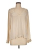 Zara Basic Ivory Long Sleeve Blouse Size M - photo 1