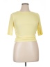 Cider Yellow Short Sleeve Top Size 0X - photo 1
