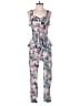 Basic House Print Pink Jumpsuit Size XS - photo 1