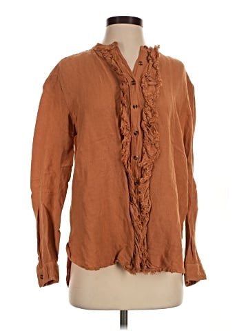 Pilcro Long Sleeve Blouse (view 1)