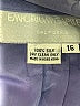 Assorted Brands 100% Silk Blue Long Sleeve Silk Top Size 16 - photo 8