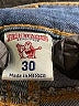 True Religion Hearts Blue Jeans Size 30 waist - photo 7