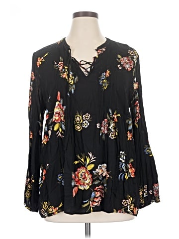 Old Navy 3/4 Sleeve Blouse (view 1)